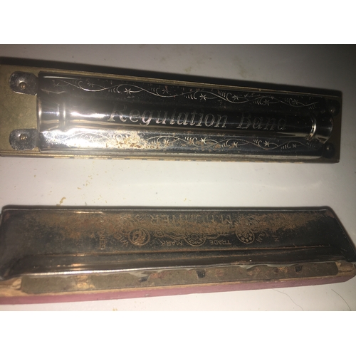 59 - TWO HARMONICAS INCLUDING SONNY BOY AND REGULATION BAND