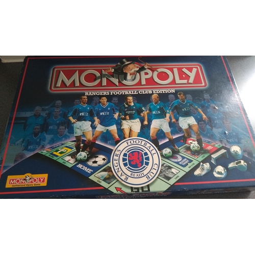 709 - BOXED GLASGOW RANGERS MONOPOLY