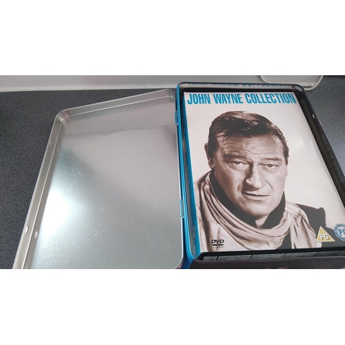 702 - JOHN WAYNE TINNED DVD COLLECTION