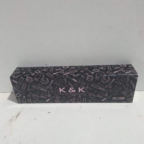 106 - NEW BOXED K&K Pencil Hair Straighteners