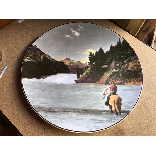 44 - ROYAL DOULTON BOW FALLS BANFF PLATE