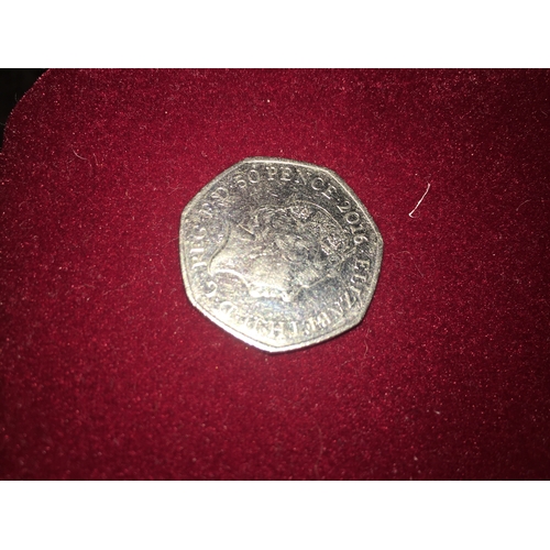 294 - COLLECTIBLE 50P  2016 BEATRIX POTTER