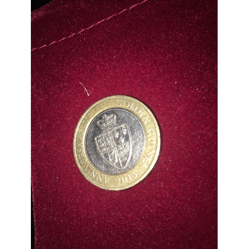 292 - COLLECTIBLE £2 COIN 2013 THE GOLDEN GUINEA