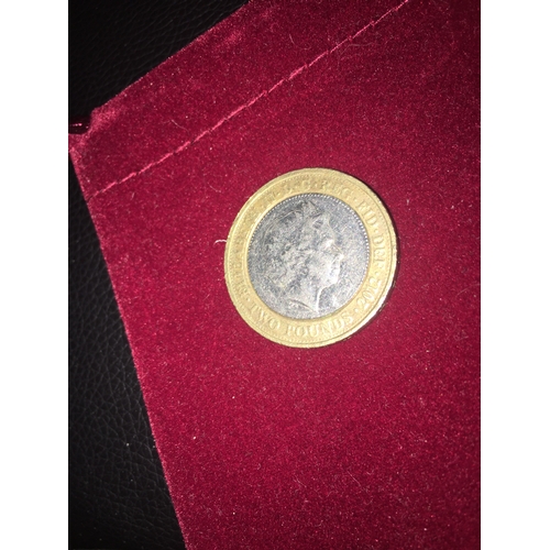 291 - COLLECTIBLE £2 COIN 2012 CHARLES DICKENS