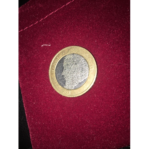 289 - COLLECTIBLE £2 COIN 2012 CHARLES DICKENS