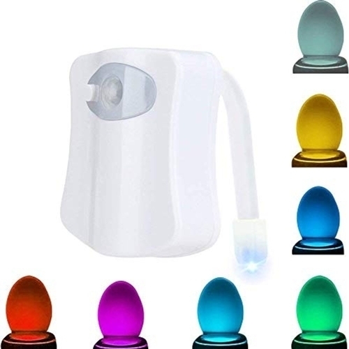 34 - NEW BOXED JESWELL Toilet Night Light Motion Sensor