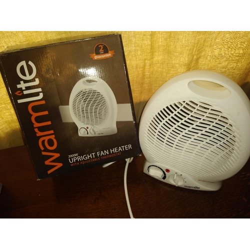 25 - NEW BOXED WARMLIGHT FAN HEATER