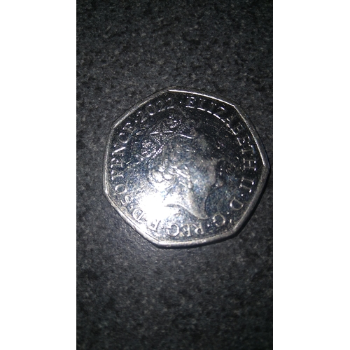 538 - 2022 EQUALITY 50P COIN