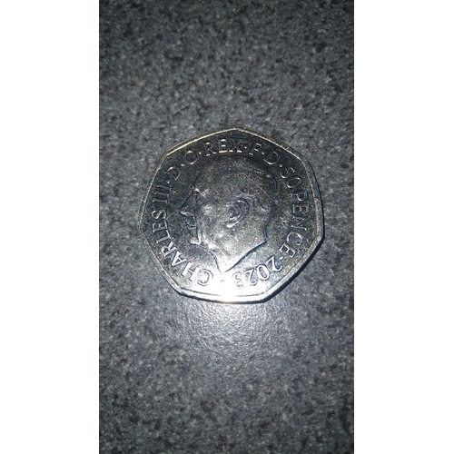 534 - 2023 KING CHARLES 50P COIN