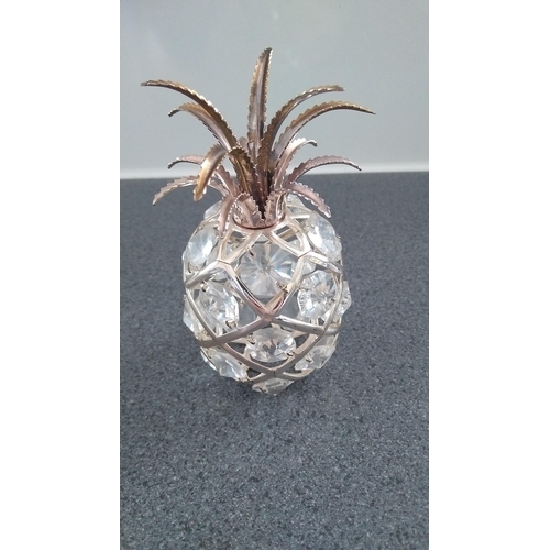 511 - GLASS PINAPPLE ORNAMENT