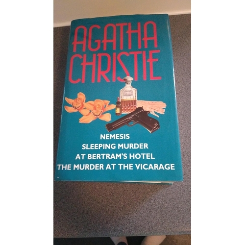 484 - AGATHA CHRISTIE HARDBACK BOOK FOUR STORIES