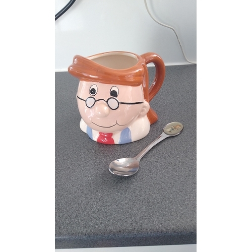 456 - TETLEY CHARACTER MUG AND SPOON