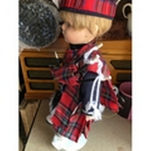 312 - SCOTTISH BOY PIPER DOLL