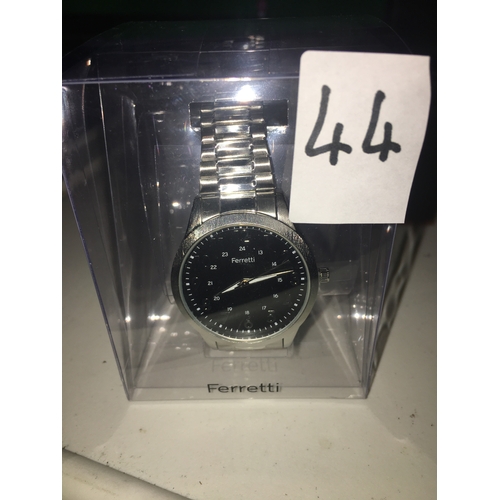 350F - NEW BOXED FERRETTI WATCH