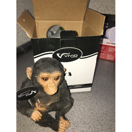 450D - NEW BOXED  Vivid Arts Pet Pal Sitting Baby Chimp