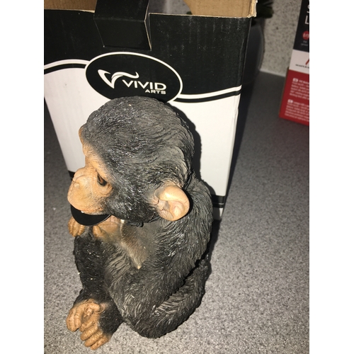 450D - NEW BOXED  Vivid Arts Pet Pal Sitting Baby Chimp