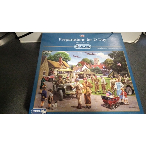 464 - PREPERATIONS FOR D DAY JIGSAW PUZZLE