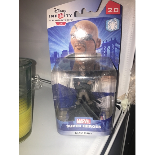 205 - NEW DISNEY MARVEL SUPERHEROES FIGURE  ''NICK FURY''