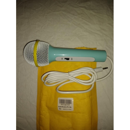 209 - MINIBEAR Kids Karaoke Machine Microphone with 3.5mm