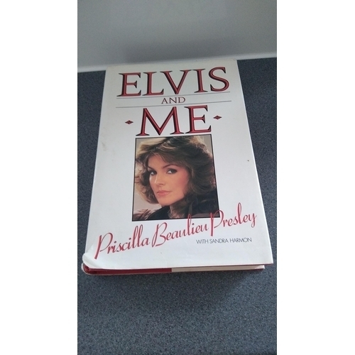 377 - ELVIS AND ME HARDBACK BOOK