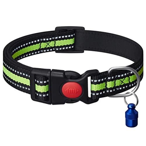 47 - NEW BOXED  Extodry Padded Reflective Dog Collar with Safety Buckle