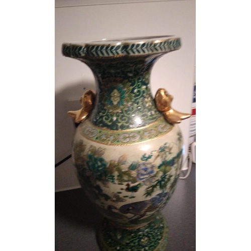 708 - LARGE ORIENTAL STYLE VASE