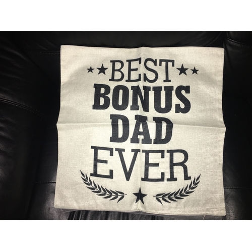 63 - NEW BAGGED GHORIHUB BEST BONUS DAD EVER Cushion Cover Case