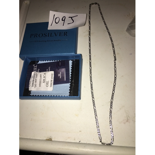 337 - NEW Sterling Silver Paperclip-Link Chain Necklace for Women 18 Inches WITH PRESENTATION BOX

109J