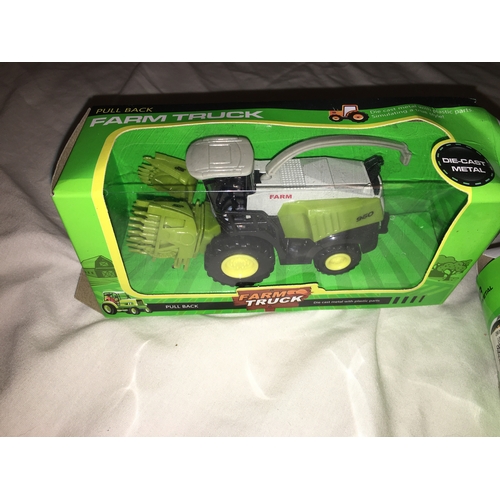 21 - NEW BOXED DIE CAST FARM TRUCK