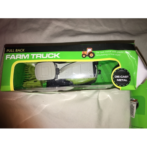 21 - NEW BOXED DIE CAST FARM TRUCK