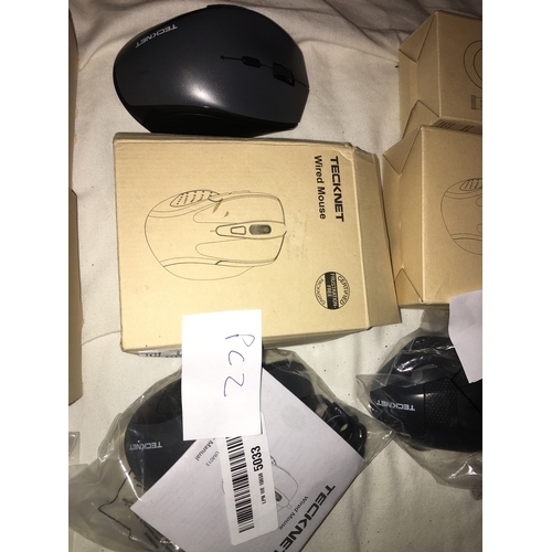 133 - THREE NEW PC/LAPTOP MICE INCLUDING BOXED