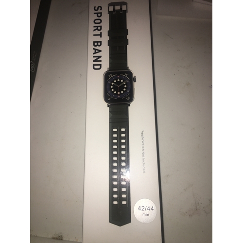 277 - NEW BOXED APPLE WATCH SPORT BAND 42-44mm