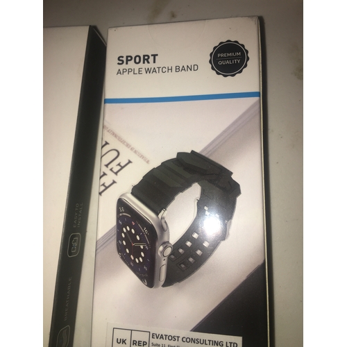 277 - NEW BOXED APPLE WATCH SPORT BAND 42-44mm