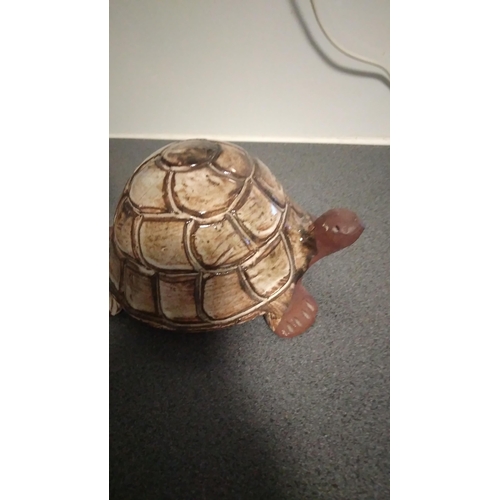 513 - NICE POTTERY TURTLE