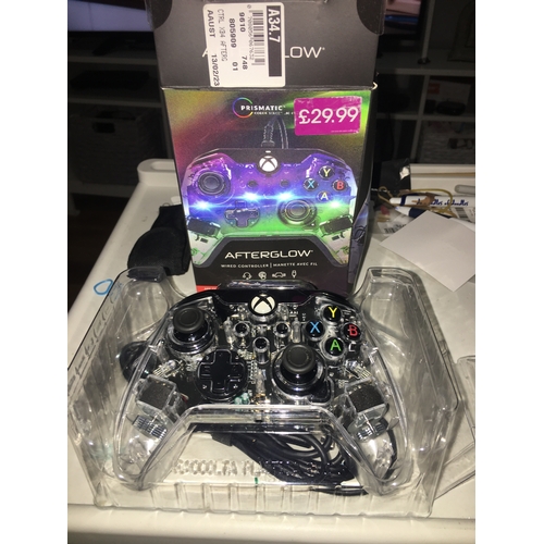 171 - NEW BOXED AFTERGLOW CONTROLLER FOR XBOX