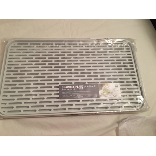 201 - New Sealed Drainer Plate Tray