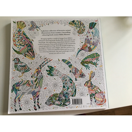 15 - NEW MILLIE MAROTTA'S ANIMAL ADVENTURES ADULTS COLOURING BOOK BARGAIN