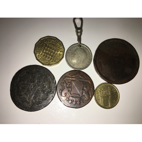 FINE SELECTION OF COLLECTIBLE COINS AND TOKENS