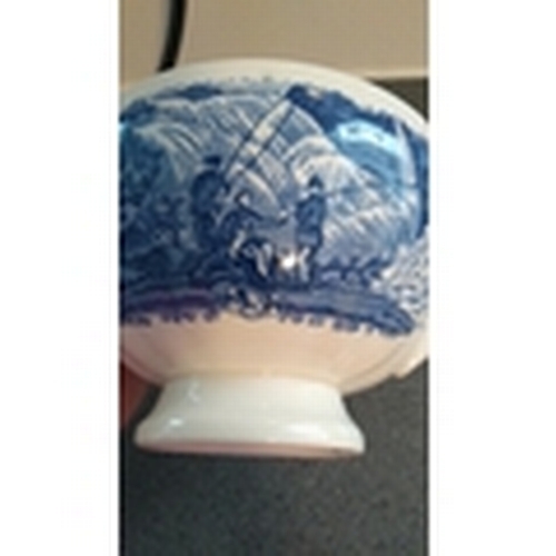 532 - WEDGWOOD CUP ''WATERFALL'' WITH FISHING SCENE