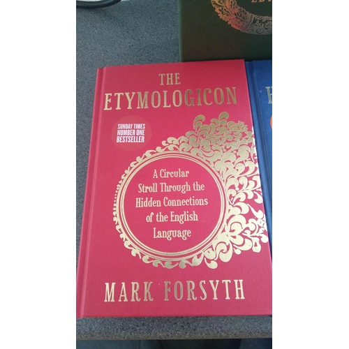 623 - TWO SIGNED BOXED MARK FORSYTH BOOKS