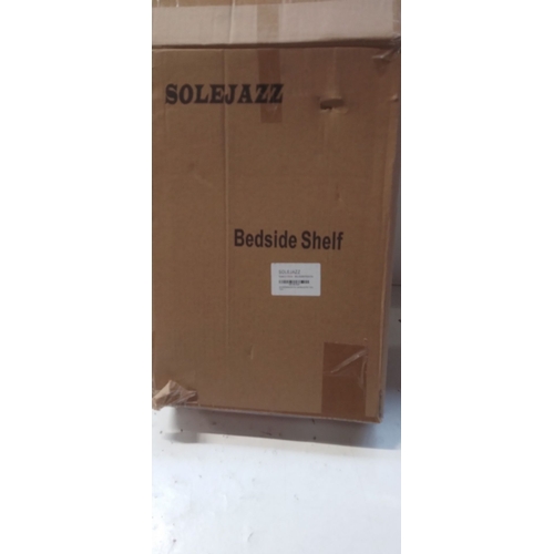 714 - NEW BOXED SOLEJAZZ Bedside Shelf for Bed