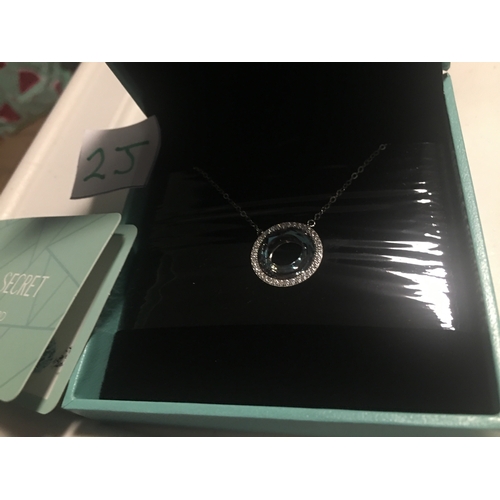 733 - NEW LOUISA SECRET Necklace for Women 925 Sterling Silver Ferris Wheel Pendant, With Presentation Box