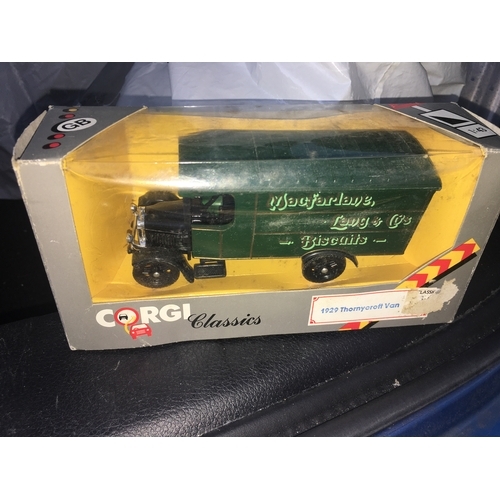 62 - BOXED DIECAST CORGI VAN