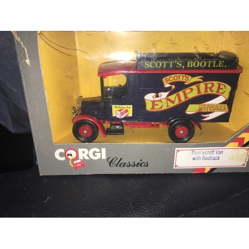 63 - BOXED DIECAST CORGI VAN