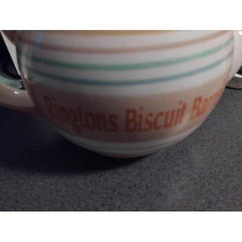 544 - RINGTONES BISCUIT BARREL TEAPOT