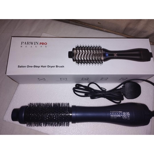 266 - NEW BOXED PARWIN PRO ONE STOP HAIRDRYER BRUSH