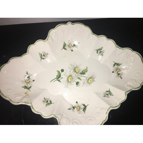 298 - NICE EARLY OLD FOLEY FLORAL DISH