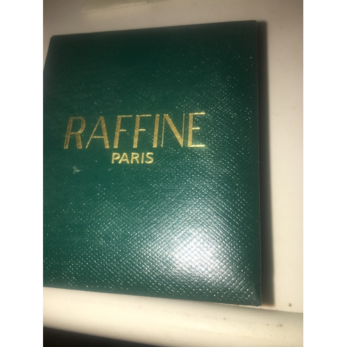 328 - NEW BOXED RAFFINE OF PARIS EARINGS