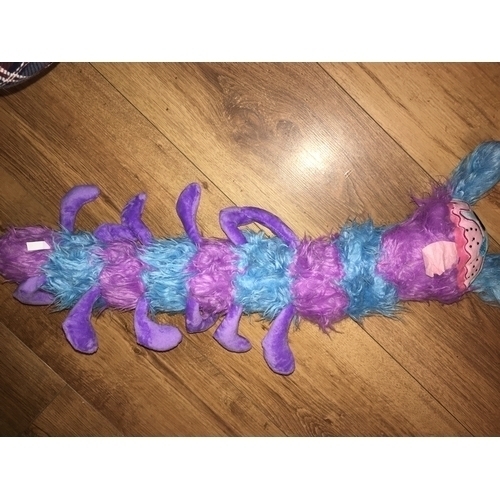 25 - NEW BAGGED PJ Pug a Pillar Plush Caterpillar