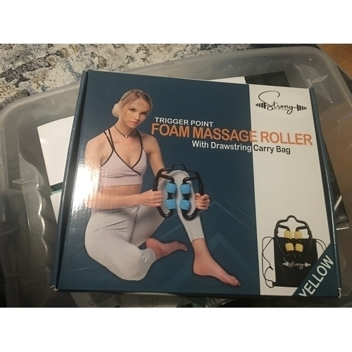 35 - NEW BOXED TRIGGER POINT FOAM MASSAGE ROLLER